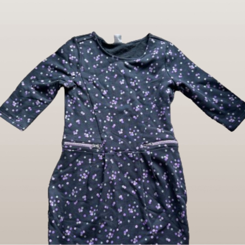 New with tags! Gymboree Girls Size 8 Grey Polka Dot Dress
